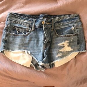 American eagle jean shorts